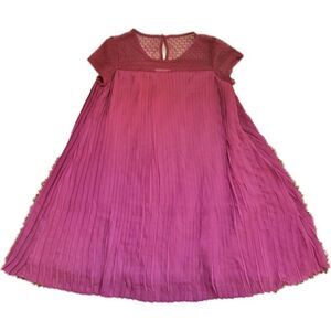 BCBG girls 10 size dress Burgundy plum formal A-Li